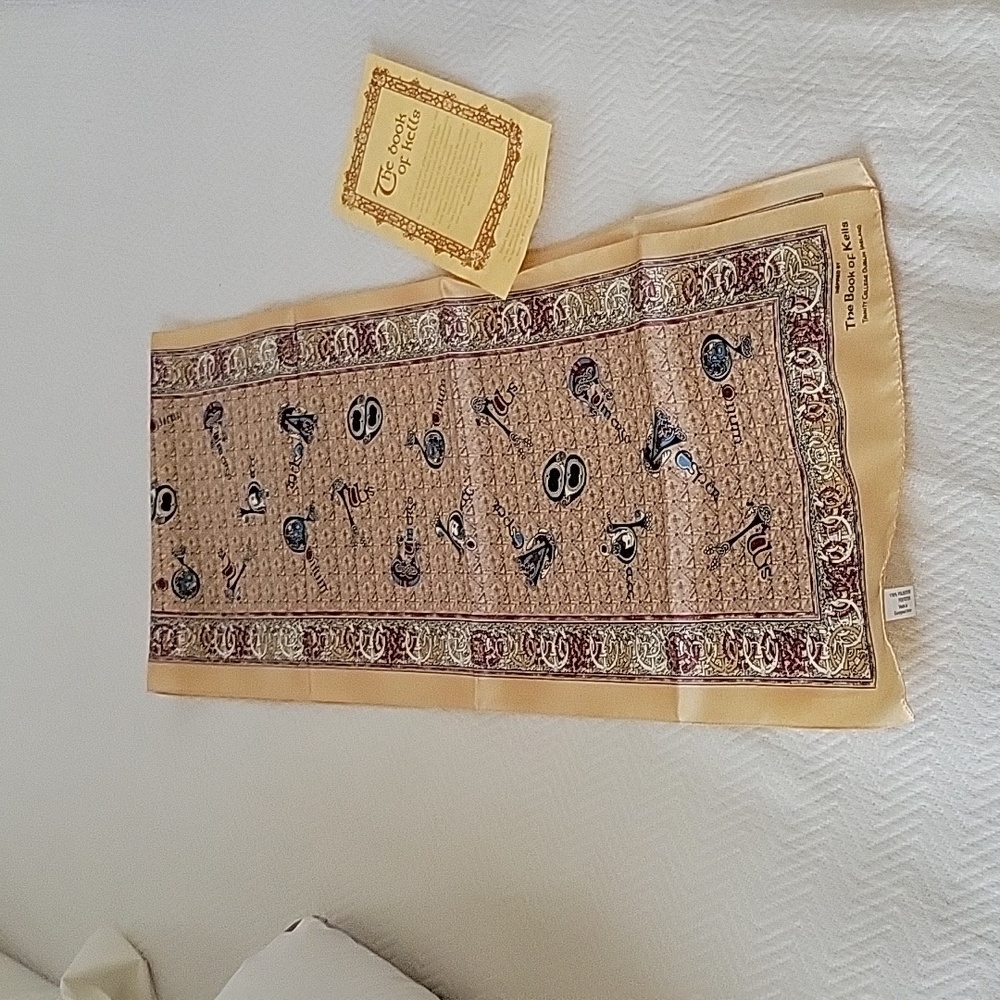 The Book of Kells Scarf Dublin Ireland